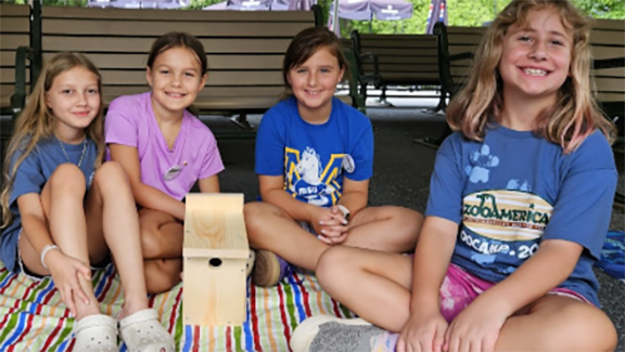 ZooCamp bluebird activity