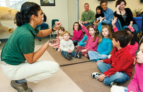 Birthday party at ZooAmerica